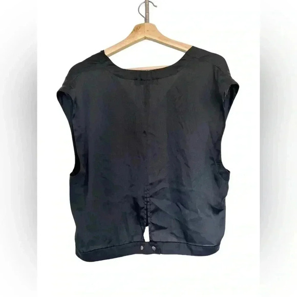 Robert Rodriguez Size Women’s XL Black Dress Shirt - Picture 2 of 3